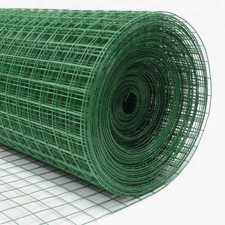 Сварная сетка в ПВХ 25x25 мм