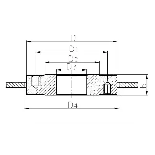 Вварыш 125x225x27 мм
